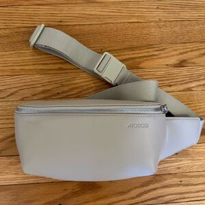 Monos Metro Sling Bag - Ivory Vegan Leather
